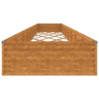 Hochbeet 770x100x36 cm Cortenstahl