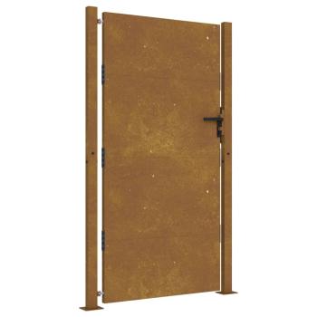 Gartentor 100x200 cm Cortenstahl
