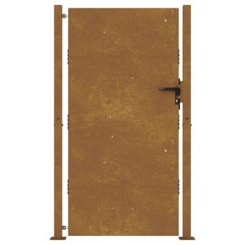 Gartentor 100x200 cm Cortenstahl