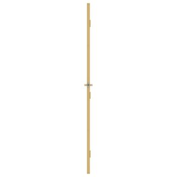 Innentür Schlank Golden 102,5x201,5 cm Hartglas und Aluminium
