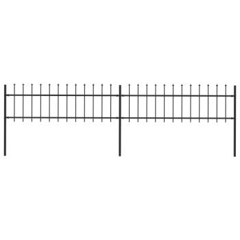 ARDEBO.de - Gartenzaun | Stahl | Stabil | Rechteckig | Modern