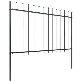 Gartenzaun | Stahl | Stabil | Rechteckig | Modern