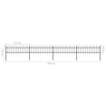 Gartenzaun | Stahl | Robust | Modern