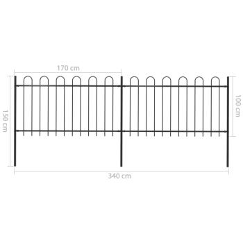 Gartenzaun | Stahl | Robust | Modern