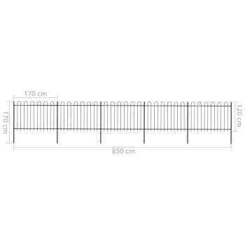 Gartenzaun | Stahl | Robust | Modern