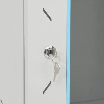 15U Netzwerkschrank auf Rollen 19" IP20 60x45x86 cm