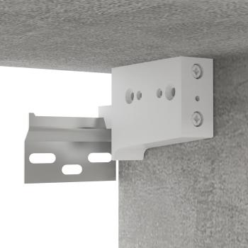8-tlg. TV-Schrank-Set Betongrau Holzwerkstoff