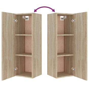 4-tlg. TV-Schrank-Set Sonoma-Eiche Holzwerkstoff