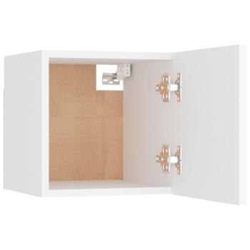 8-tlg. TV-Schrank-Set Weiß Holzwerkstoff