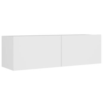 8-tlg. TV-Schrank-Set Weiß Holzwerkstoff