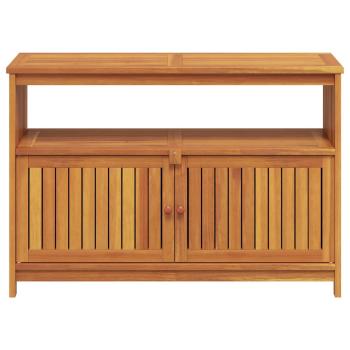 Garten-Konsolentisch 110x35x75 cm Massivholz Akazie