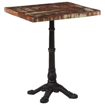 ARDEBO.de - Bistrotisch 60x60x76 cm Altholz Massiv