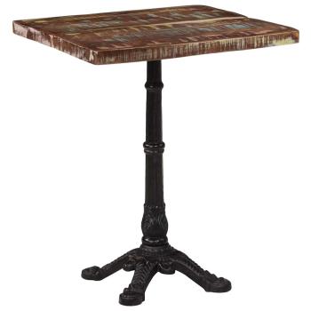 Bistrotisch 60x60x76 cm Altholz Massiv