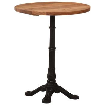 Bistrotisch Ø60x76 cm Akazie Massivholz