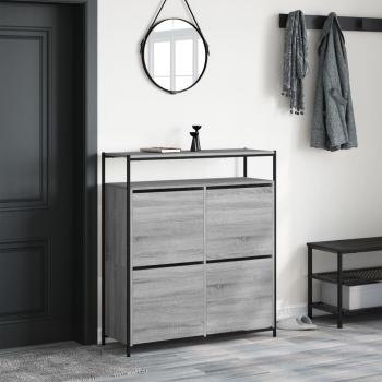 Schuhschrank Sonoma-Grau Hält mehrere Paar Schuhe