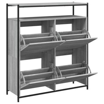 Schuhschrank Sonoma-Grau Hält mehrere Paar Schuhe