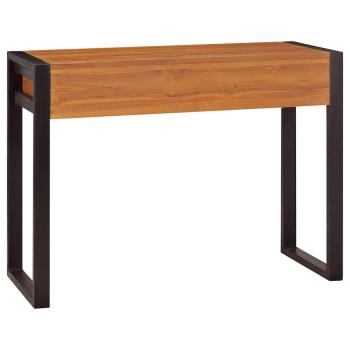 Schreibtisch mit 2 Schubladen 100x40x75 cm Teakholz