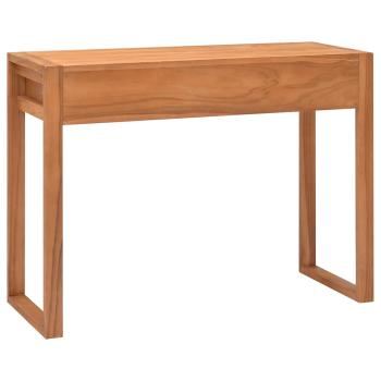 Schreibtisch mit 2 Schubladen 100x40x75 cm Teakholz