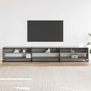 TV-Schrank Grau Sonoma 270x40x46 cm Holzwerkstoff