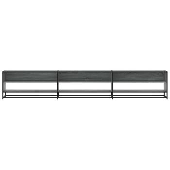 TV-Schrank Grau Sonoma 270x40x46 cm Holzwerkstoff