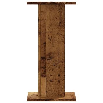 Pflanzenständer 2 Stk. Altholz-Optik 30x30x60 cm Holzwerkstoff