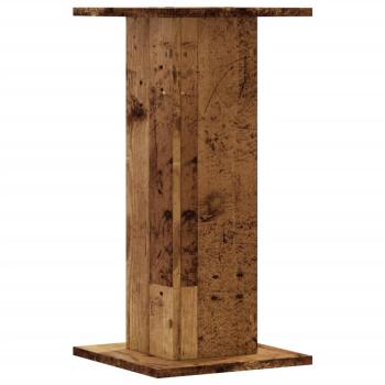 Pflanzenständer 2 Stk. Altholz-Optik 30x30x60 cm Holzwerkstoff