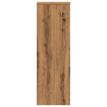 Pflanzenständer 2 Stk. Artisan-Eiche 33x33x100 cm Holzwerkstoff
