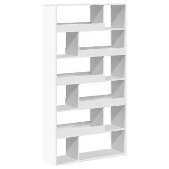 B?cherregal Wei? 100x33x187,5 cm Holzwerkstoff