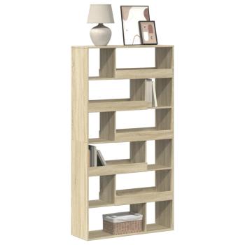 ARDEBO.de - B?cherregal Sonoma-Eiche 100x33x187,5 cm Holzwerkstoff