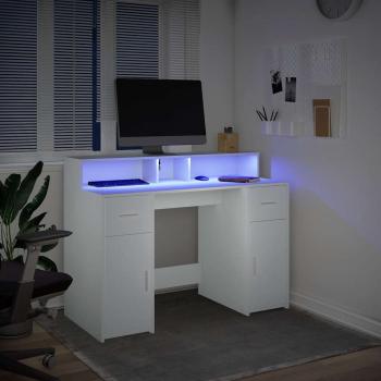 Schreibtisch Weiß 120 x 55 x 91 cm Holzwerkstoff