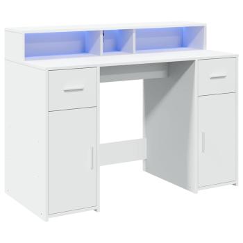 Schreibtisch Weiß 120 x 55 x 91 cm Holzwerkstoff