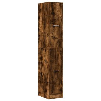 Apothekerschrank Räuchereiche 30x41x174,5 cm Holzwerkstoff