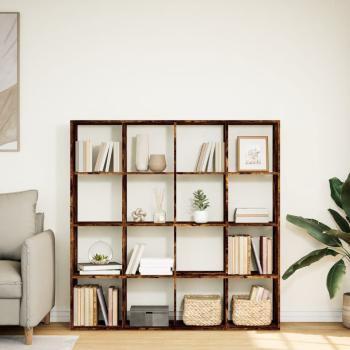 B?cherregal R?uchereiche 137,5x29x137,5 cm Holzwerkstoff