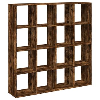 B?cherregal R?uchereiche 137,5x29x137,5 cm Holzwerkstoff