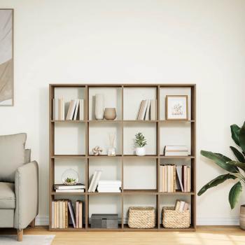 Bücherregal Artisan-Eiche 137,5x29x137,5 cm Holzwerkstoff
