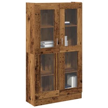 ARDEBO.de - Highboard Altholz-Optik 82,5x30,5x150 cm Holzwerkstoff