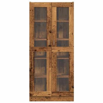 Highboard Altholz-Optik 82,5x30,5x185 cm Holzwerkstoff
