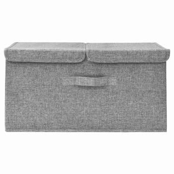 Lagerboxen Vliesstoff Grau