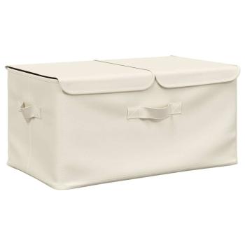 Lagerboxen Vliesstoff 2 fächer Creme