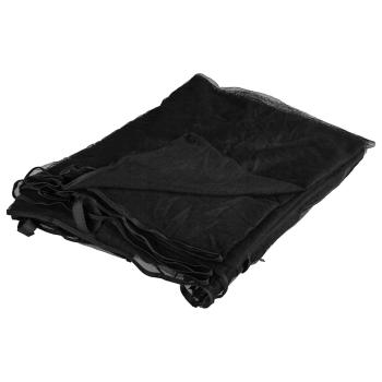Moskito-Netz für Pavillon Rechteckig 220 Mesh Schwarz Polyester
