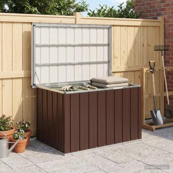 ARDEBO.de - Garten-Aufbewahrungsbox Braun 109 x 67 x 65 cm