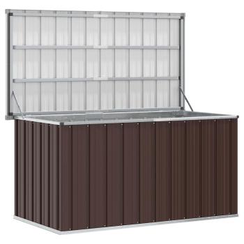 Garten-Aufbewahrungsbox Braun 129 x 67 x 65 cm