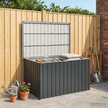 ARDEBO.de - Gartenbox Anthrazit 149x99x93 cm