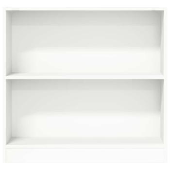 Bücherregal Weiß 80x24x75 cm Holzwerkstoff