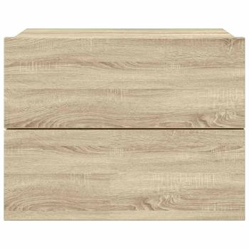 Nachttisch Sonoma-Eiche 40x30x30 cm Holzwerkstoff