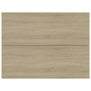 Nachttische 2 Stk. Sonoma-Eiche 40x30x30 cm Holzwerkstoff