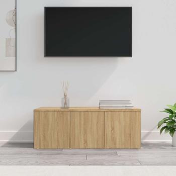 ARDEBO.de - TV-Schrank Sonoma-Eiche 80x34x30 cm Holzwerkstoff