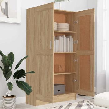 B?cherregal Sonoma-Eiche 82,5x30,5x150 cm Holzwerkstoff