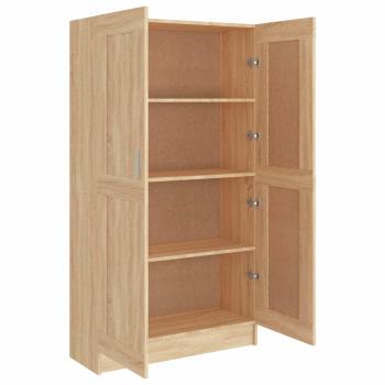 B?cherregal Sonoma-Eiche 82,5x30,5x150 cm Holzwerkstoff