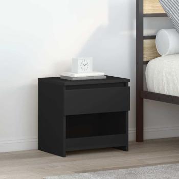 ARDEBO.de - Nachttische 2 Stk. Schwarz 40x30x39 cm Holzwerkstoff